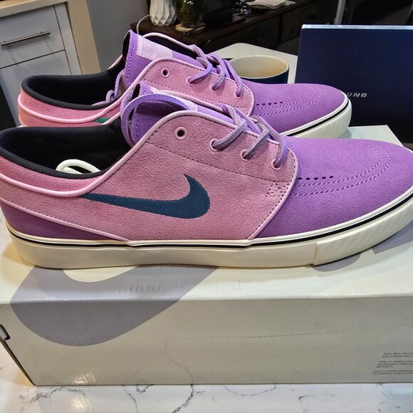 BRAND NEW Nike SB Janoski+ 'Lilac Medium Soft Pink' DV5475-500 MENS SIZE 10 SHOE - Picture 5 of 13